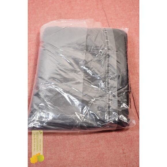 Sun Zero Blackout Kenneth Grommet Top 40"x95" Curtain Panel Black* - Picture 3 of 4